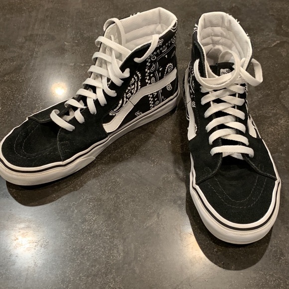 Men’s Vans Sk8 Hi Peace Paisley - Picture 12 of 13